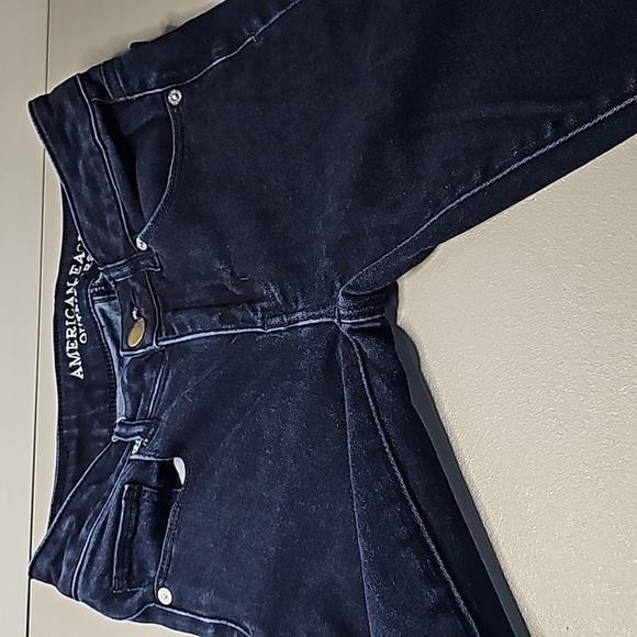 AMERICAN Eagle dark wash size 0 skinny jeans - Picture 5 of 7